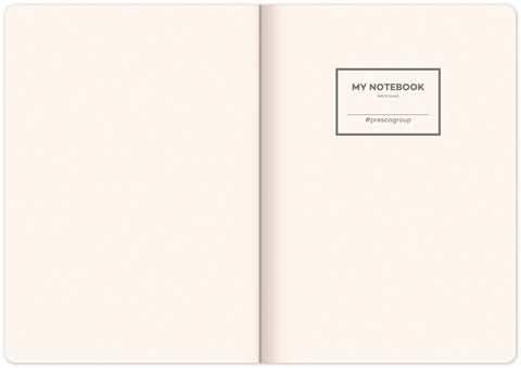 Notebook Prague, lined, 13 × 21 cm