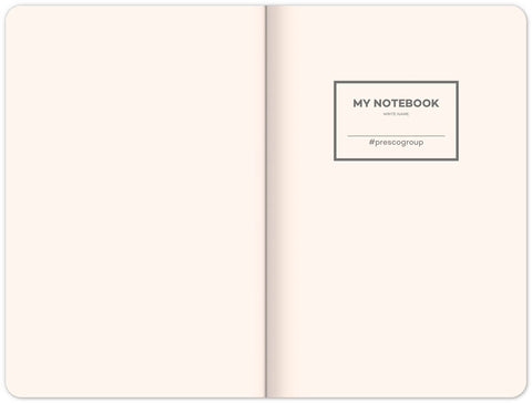 Notebook Skiver, red–burgundy, lined, 13 × 21 cm