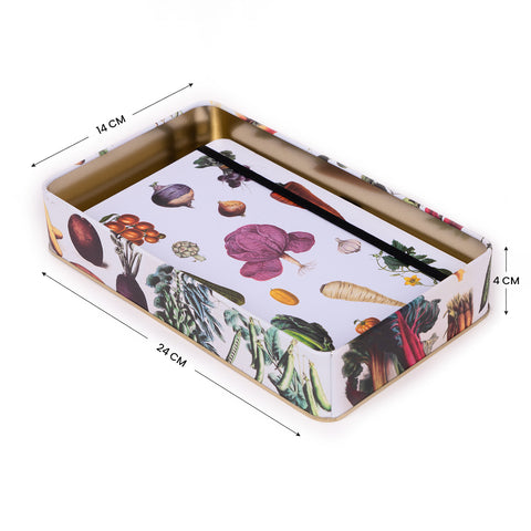 Tin box Vegetables - Kateřina Winterová collection