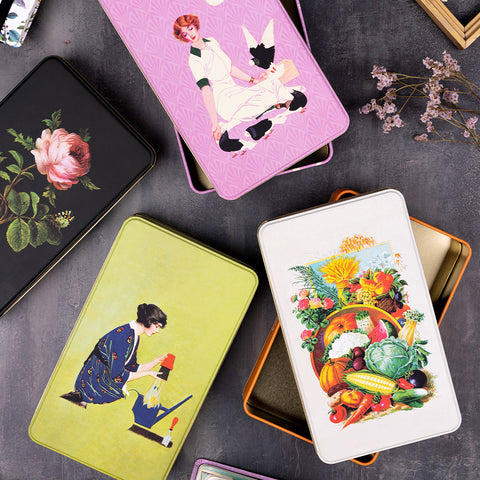 Tin box Vegetables - Kateřina Winterová collection