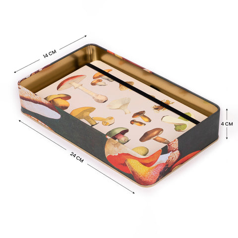 Tin box Mushrooms - Kateřina Winterová collection