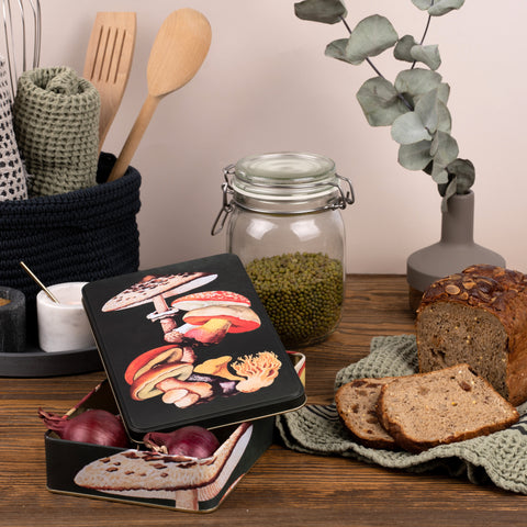 Tin box Mushrooms - Kateřina Winterová collection