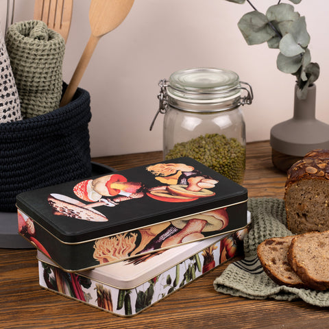 Tin box Mushrooms - Kateřina Winterová collection