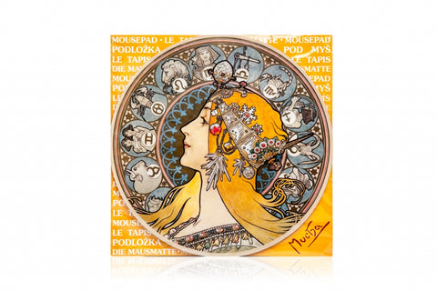 Mousepad Alfons Mucha - Zodiak