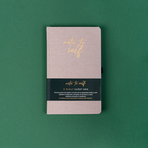Undated Note to self planner, 5 minutes a day, 13 × 21 cm DE