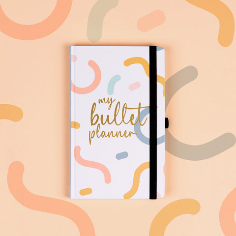 Weekly undated diary My Bullet Planner, 13 × 21 cm DE/EN