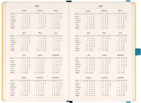 Planbook planner/notebook Herbarium 2026, 13 x 21 cm