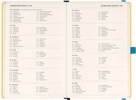 Planbook planner/notebook Herbarium 2026, 13 x 21 cm