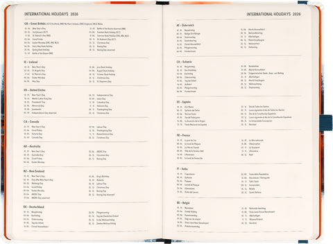 Planbook planner/notebook Japan 2026, 13 x 21 cm