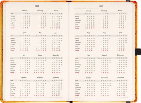 Planbook planner/notebook Harry Potter – Hogwarts 2026, 13 x 21 cm