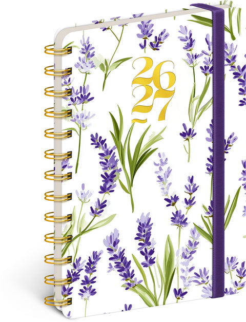 Spiral 18month Petito planner Lavender 2026/2027, 13 x 18 cm