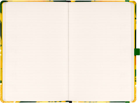Planbook planner/notebook Lemons 2027, 13 x 21 cm