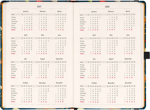 Planbook planner/notebook Harry Potter –  Hogwarts Express 2027, 13 x 21 cm