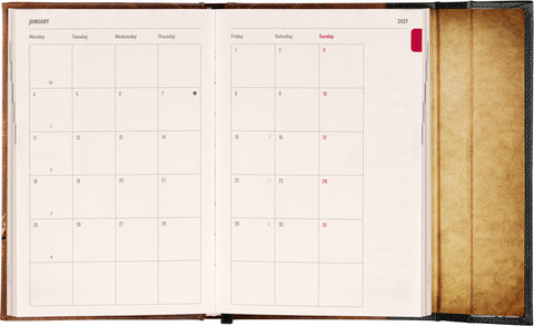 Magnetic weekly planner Harry Potter – Deathly Hallows 2027, 11 x 16 cm