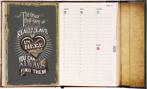 Magnetic weekly planner Harry Potter – Deathly Hallows 2027, 11 x 16 cm