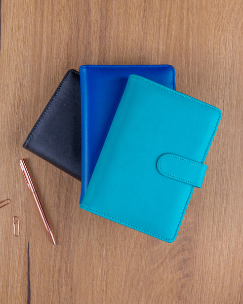 Refill – Weekly Ring Bound Planner 2027, black, 12,5 x 19 cm