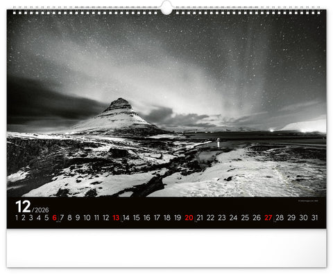 Wall calendar Dreamscapes 2026, 48 x 33 cm