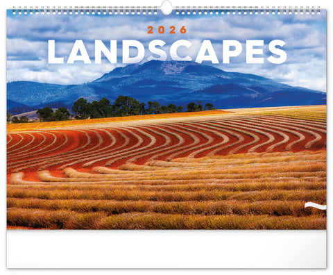Wall calendar Landscapes 2026, 48 x 33 cm
