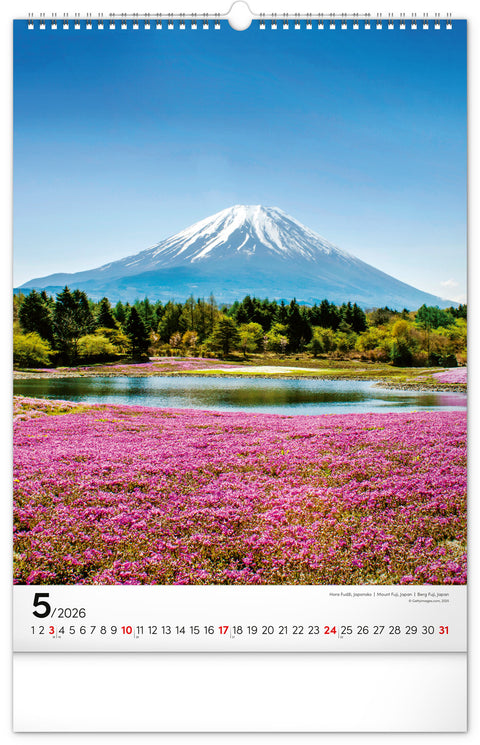 Wall calendar Mountains 2026, 33 x 46 cm