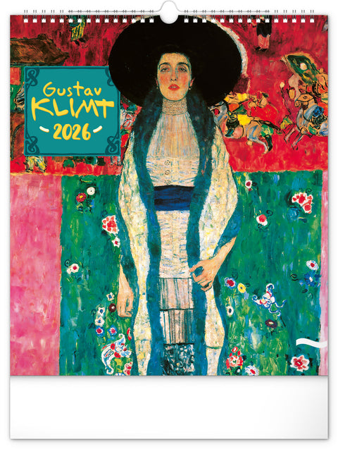 Wall calendar Gustav Klimt 2026, 30 x 34 cm