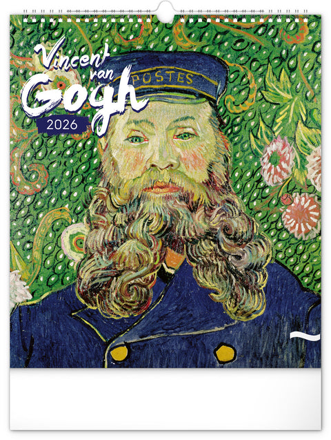 Wall calendar Vincent van Gogh 2026, 30 x 34 cm