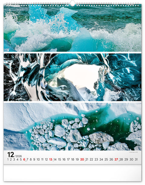 Wall calendar Palette 2026, 48 x 56 cm