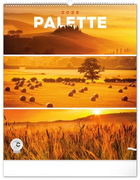 Wall calendar Palette 2026, 48 x 56 cm