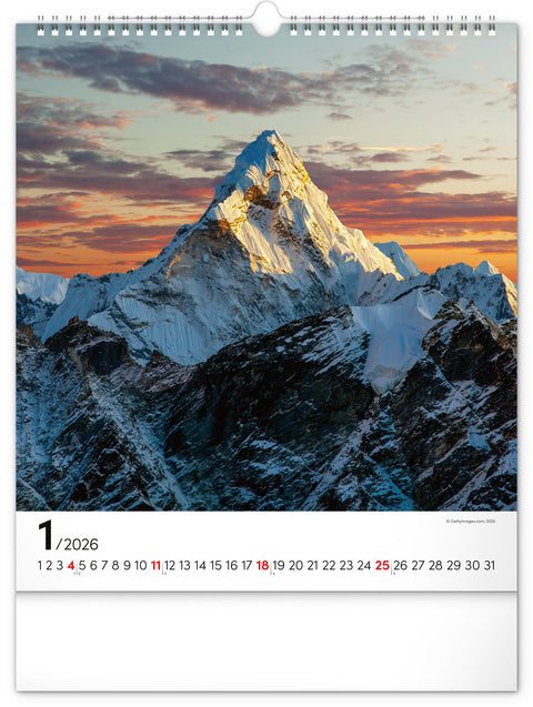 Wall calendar Inspiration 2026, 30 x 34 cm