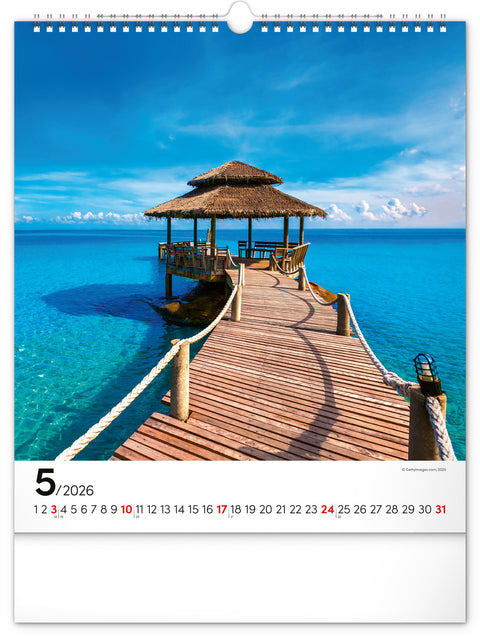 Wall calendar Inspiration 2026, 30 x 34 cm