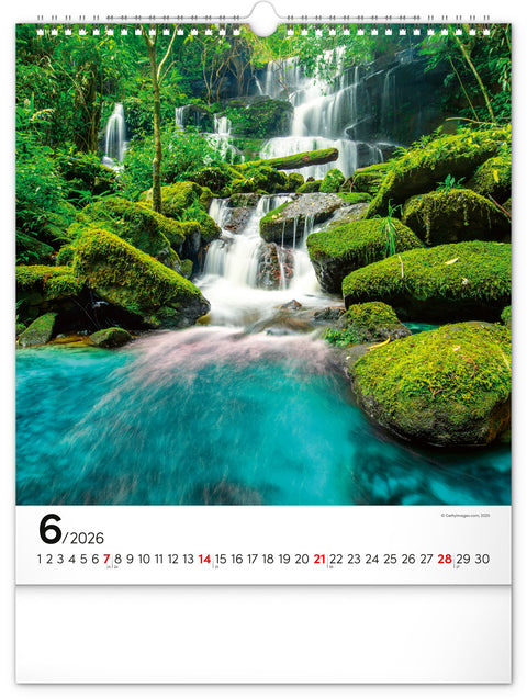 Wall calendar Inspiration 2026, 30 x 34 cm