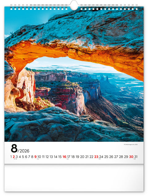 Wall calendar Inspiration 2026, 30 x 34 cm