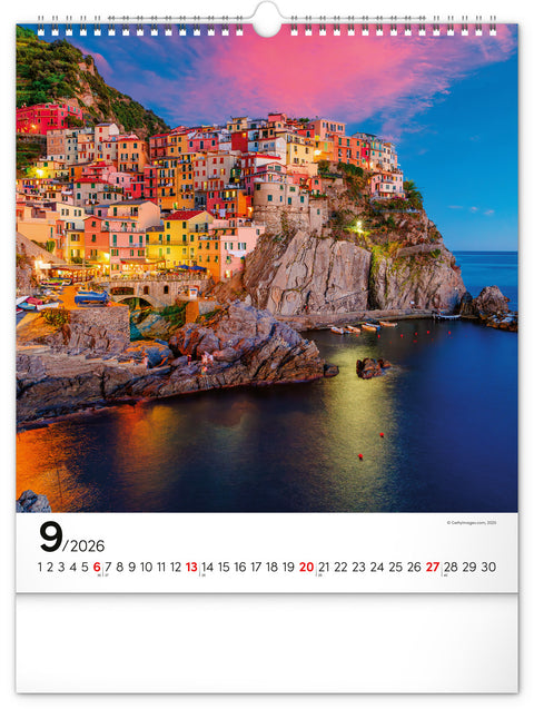 Wall calendar Inspiration 2026, 30 x 34 cm