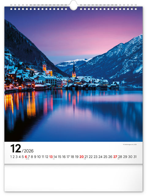 Wall calendar Inspiration 2026, 30 x 34 cm