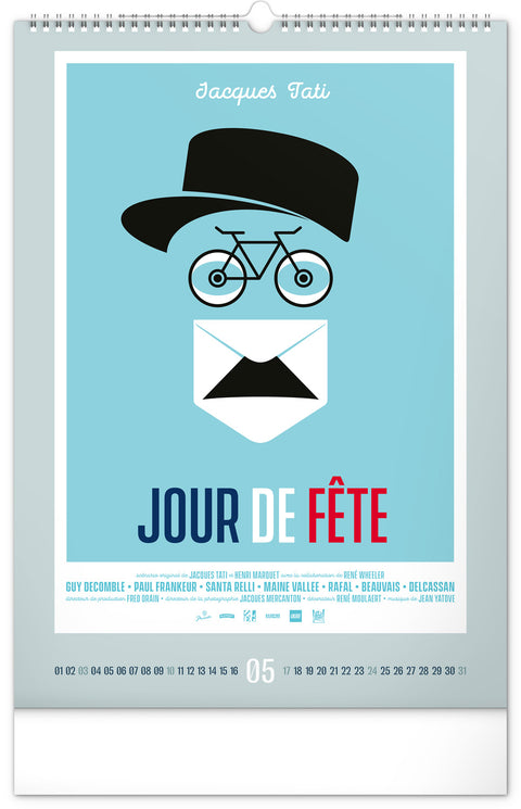 Wall calendar Alternative Movie Posters 2026, 33 x 46 cm