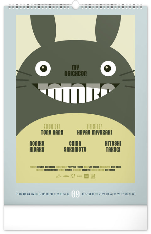 Wall calendar Alternative Movie Posters 2026, 33 x 46 cm