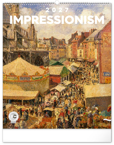 Wall calendar Impressionism 2027, 48 x 56 cm