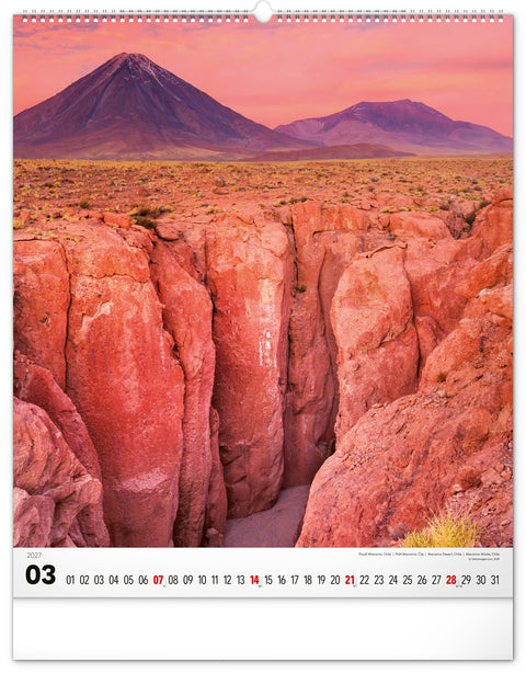 Wall calendar Energy 2027, 48 x 56 cm