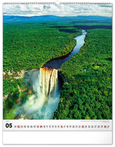 Wall calendar Energy 2027, 48 x 56 cm
