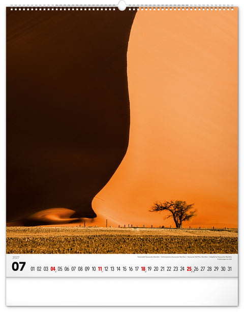 Wall calendar Energy 2027, 48 x 56 cm