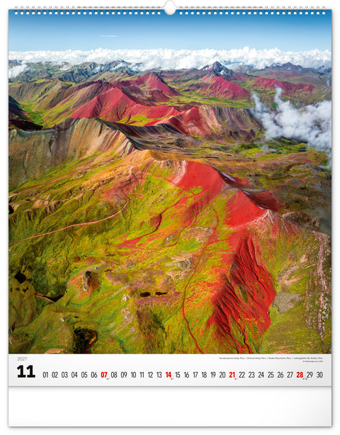 Wall calendar Energy 2027, 48 x 56 cm