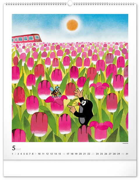 Wall calendar The Little Mole 2027, 48 x 56 cm