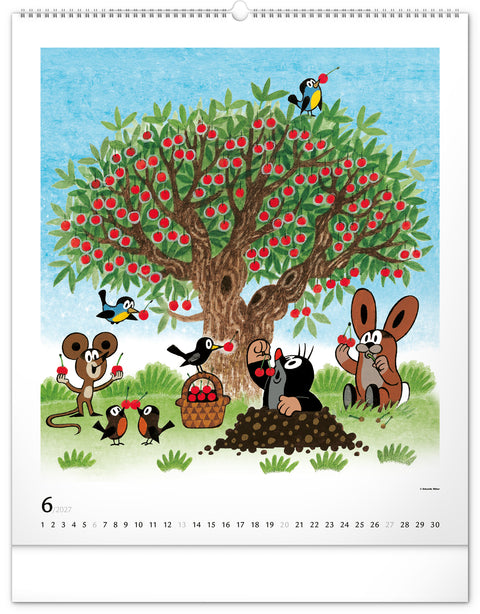 Wall calendar The Little Mole 2027, 48 x 56 cm