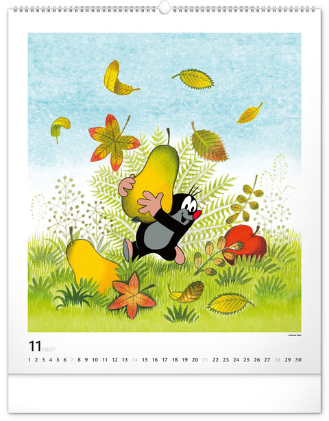 Wall calendar The Little Mole 2027, 48 x 56 cm