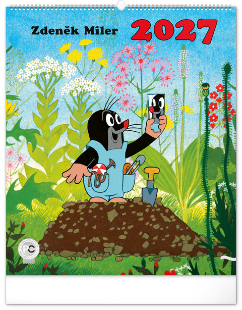 Wall calendar The Little Mole 2027, 48 x 56 cm