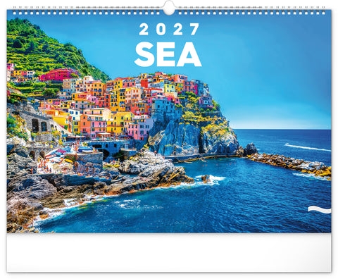 Wall calendar Sea 2027, 48 x 33 cm