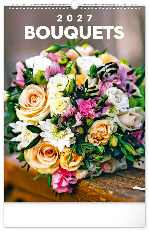 Wall calendar Bouquets 2027, 33 x 46 cm