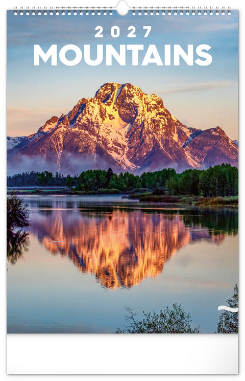 Wall calendar Mountains 2027, 33 x 46 cm