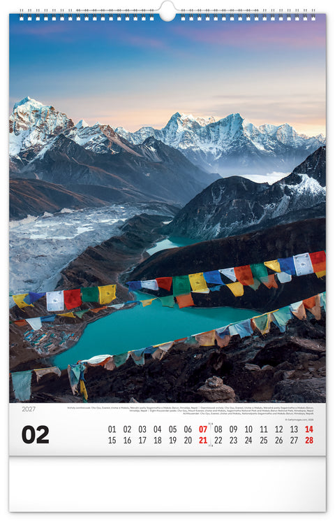 Wall calendar World National Parks 2027, 33 x 46 cm