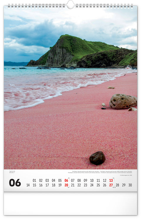 Wall calendar World National Parks 2027, 33 x 46 cm
