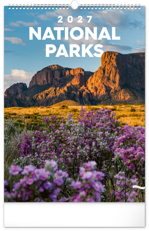 Wall calendar World National Parks 2027, 33 x 46 cm